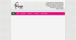 Desktop Screenshot of fringe-boutique.com